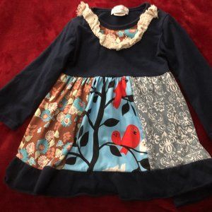 Miss Priss Clothing Co. Size 3T Floral Dress